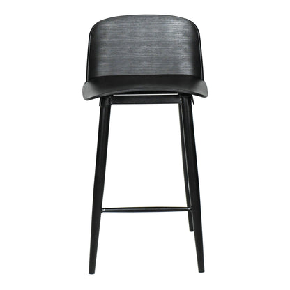 Moes Home Counter Stools Looey Black Contemporary Furniture