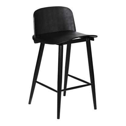 Moes Home Counter Stools Looey Black Contemporary Furniture