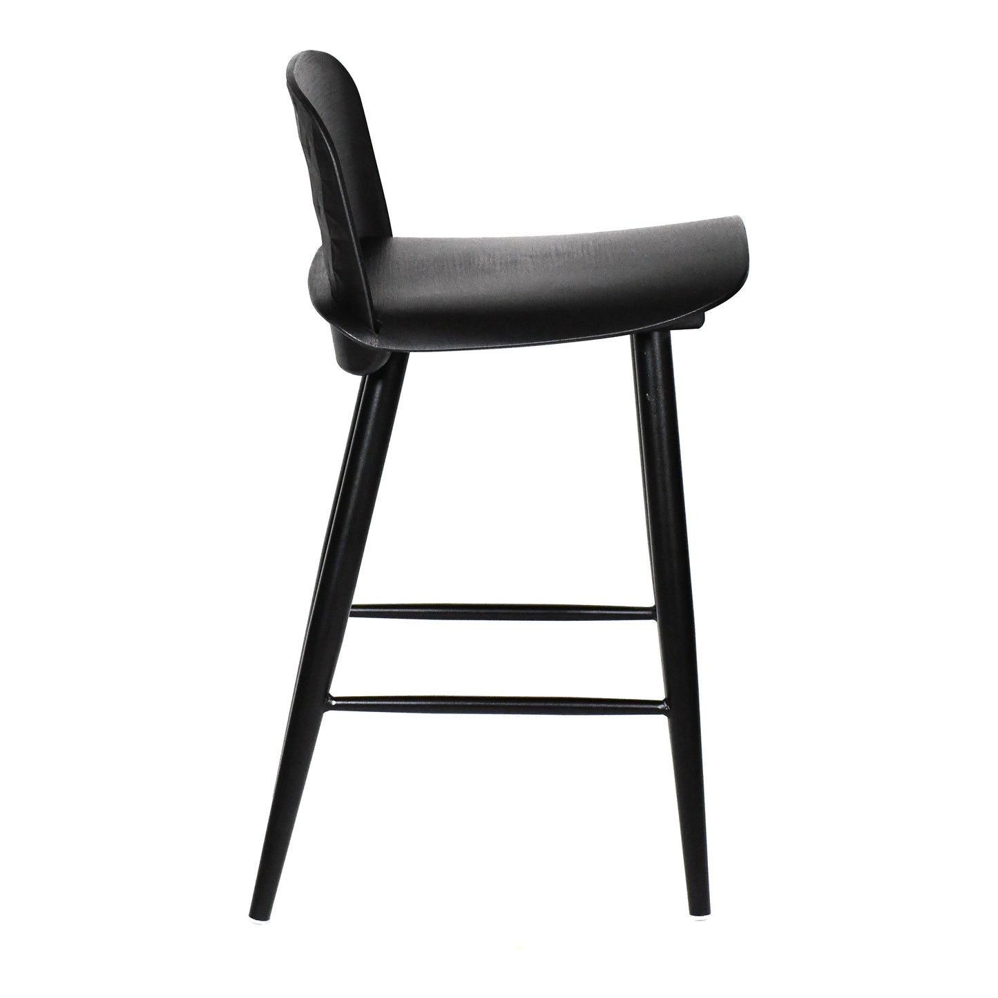 Moes Home Counter Stools Looey Black Contemporary Furniture