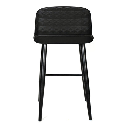 Moes Home Counter Stools Looey Black Contemporary Furniture