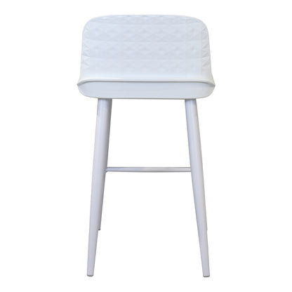 Moes Home Counter Stools Looey White Contemporary Furniture