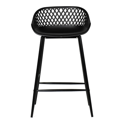 Moes Home Counter Stools Piazza Black Contemporary Furniture
