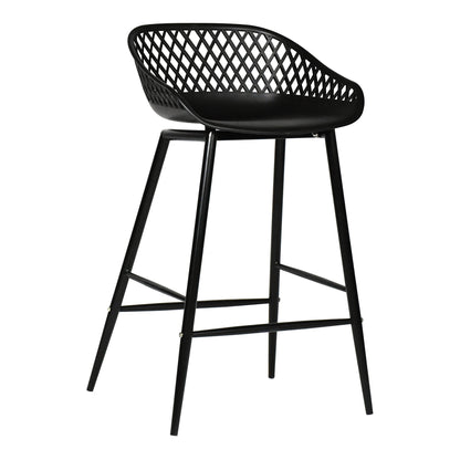Moes Home Counter Stools Piazza Black Contemporary Furniture