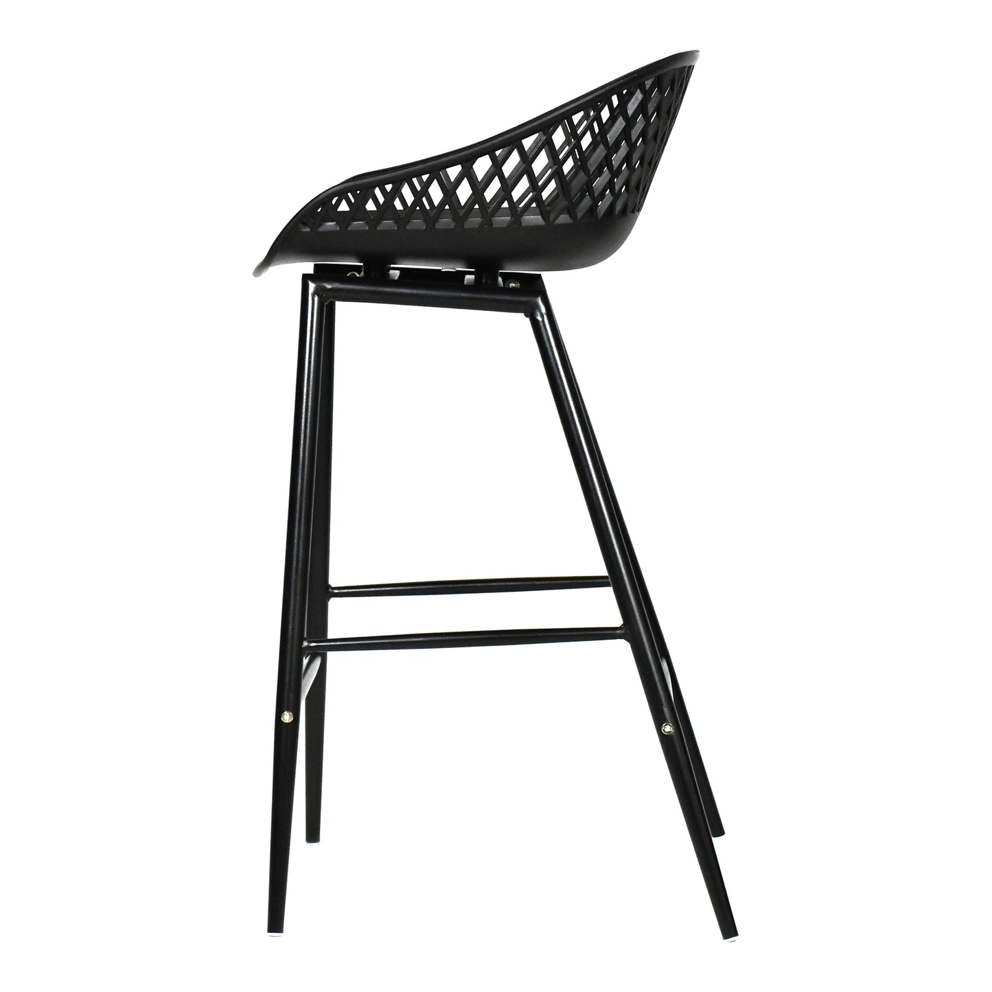 Moes Home Counter Stools Piazza Black Contemporary Furniture
