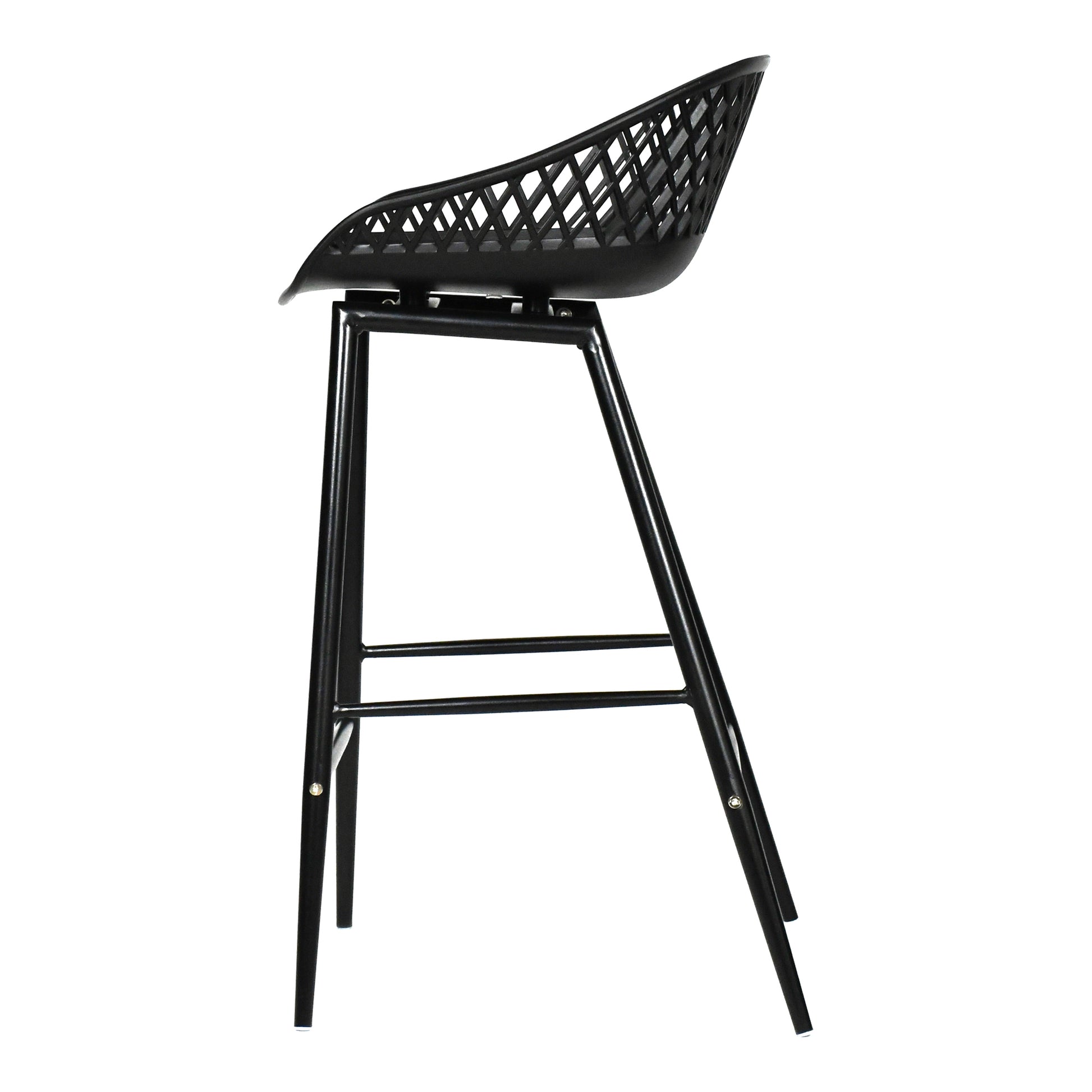 Moes Home Counter Stools Piazza Black Contemporary Furniture