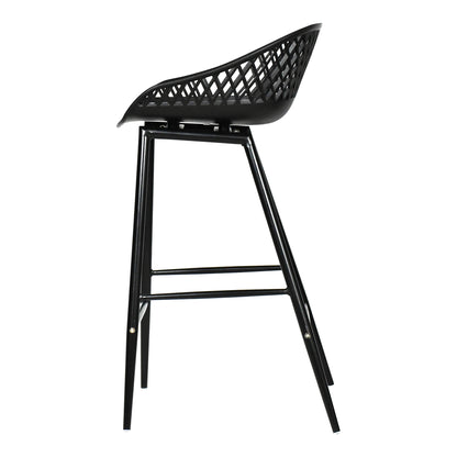 Moes Home Counter Stools Piazza Black Contemporary Furniture