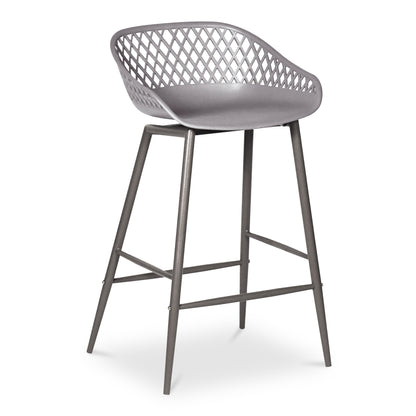 Moes Home Counter Stools Piazza Grey Contemporary Furniture