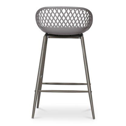 Moes Home Counter Stools Piazza Grey Contemporary Furniture