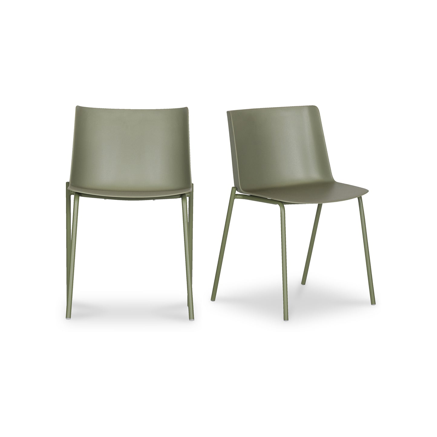 Moes Home Dining Chairs Silla Green Contemporary Furniture