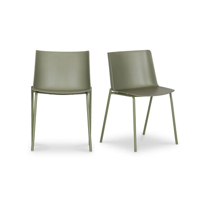 Moes Home Dining Chairs Silla Green Contemporary Furniture