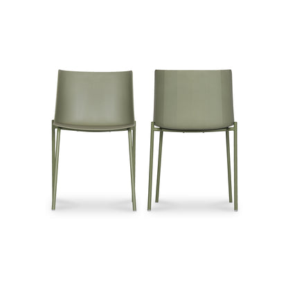 Moes Home Dining Chairs Silla Green Contemporary Furniture