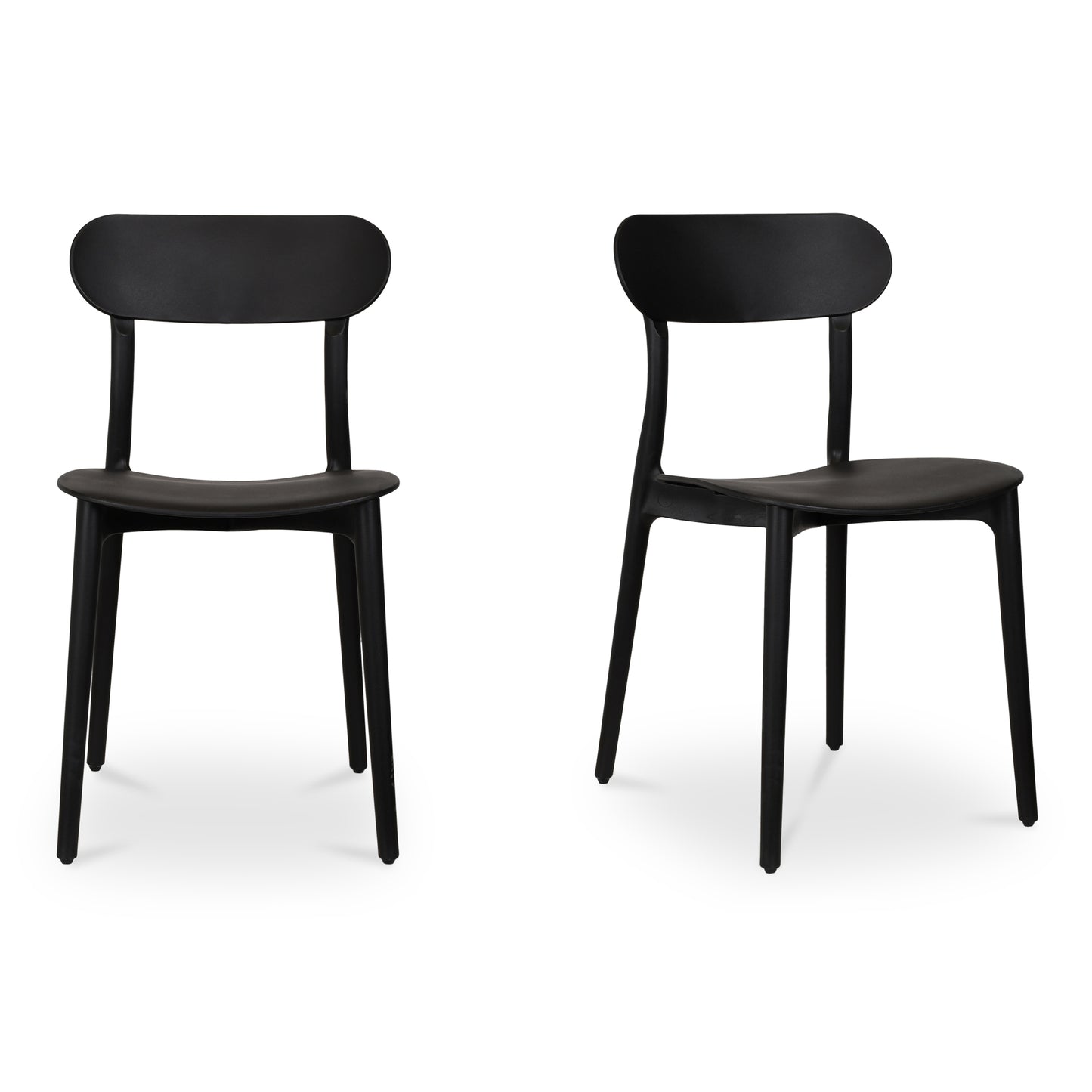 Moes Home Dining Chairs KENT Black Modern Furniture Rug