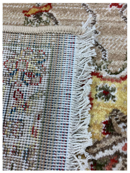 Artisan Rakkas Beige Brown Traditional Machinemade Rug - Rugs - Artisan - Atlanta Designer Rugs
