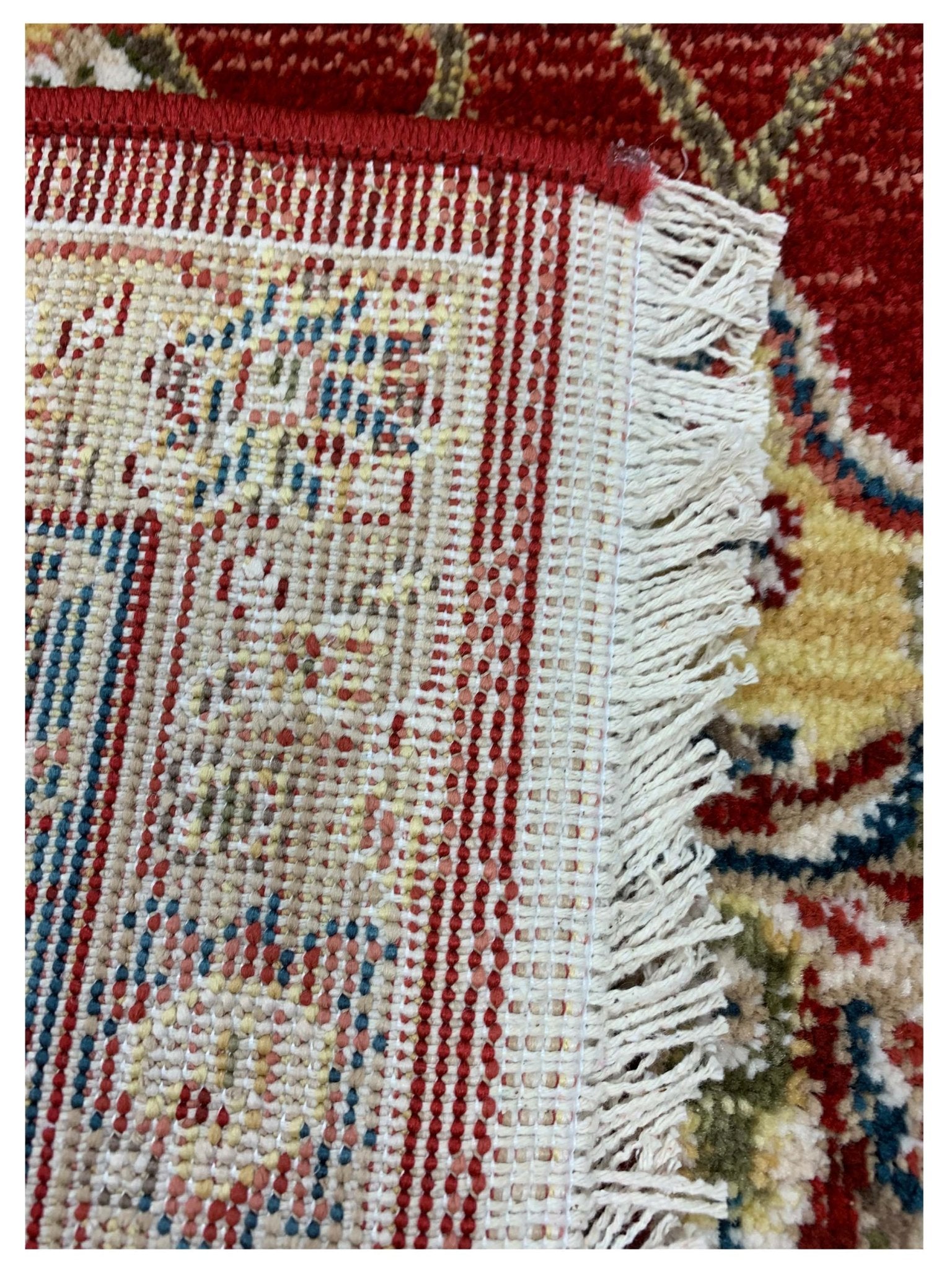 Artisan Rakkas Red Blue Traditional Machinemade Rug - Rugs - Artisan - Atlanta Designer Rugs