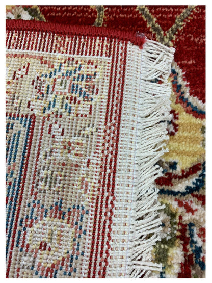 Artisan Rakkas Red Blue Traditional Machinemade Rug - Rugs - Artisan - Atlanta Designer Rugs