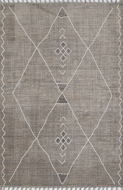 Momeni Rabat  Grey  Contemporary