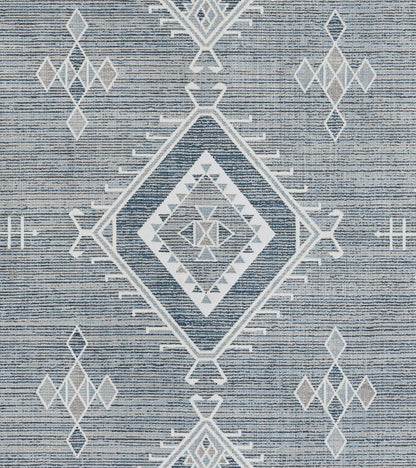 Momeni Rabat  Blue  Contemporary