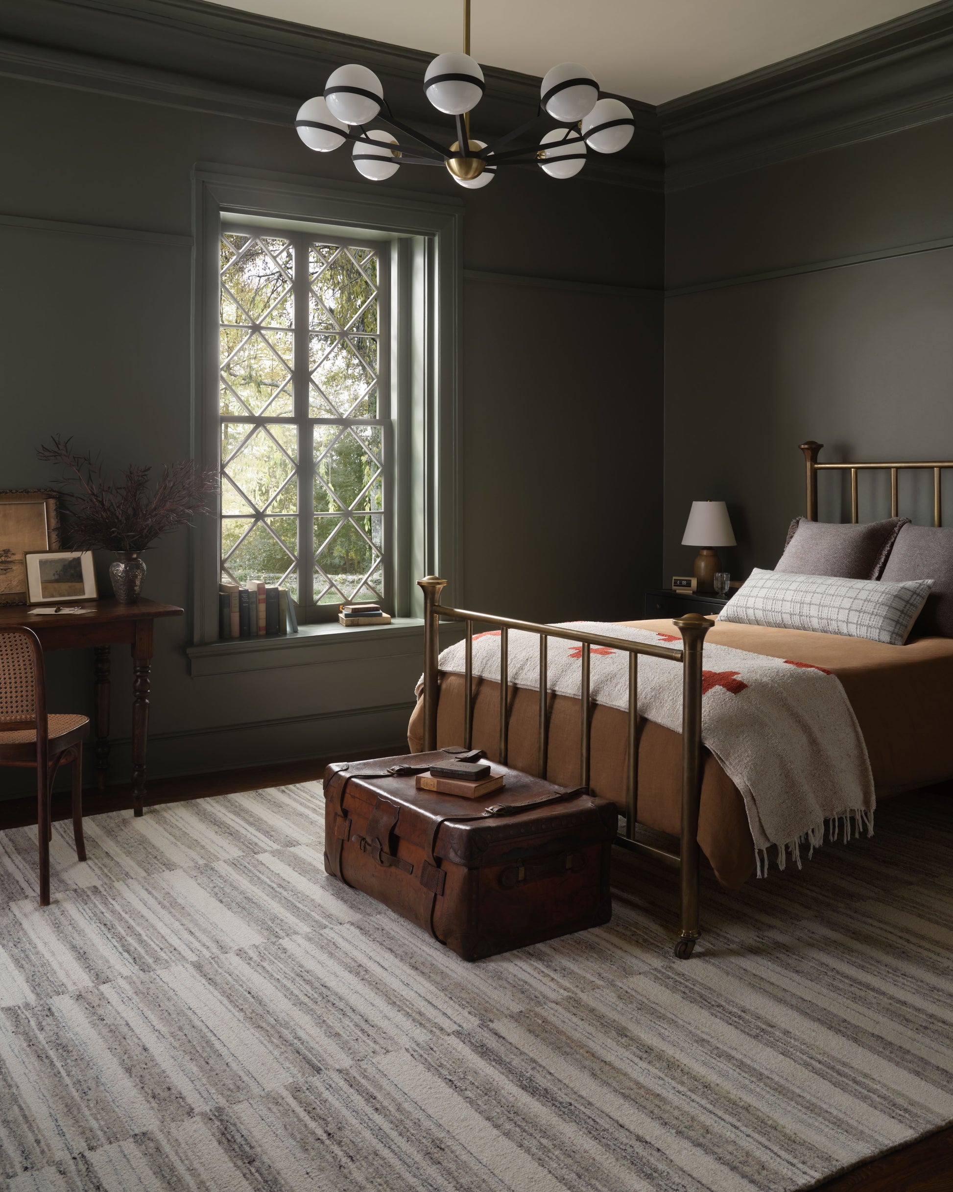 Magnolia Home by Joanna Gaines x Loloi Rae  Stone Ivory Contemporary