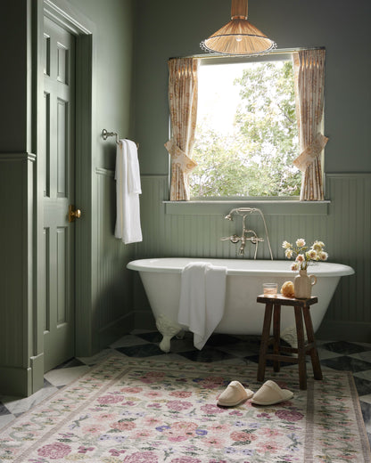 Rifle Paper Co. x Loloi Rosa  Ivory  Traditional