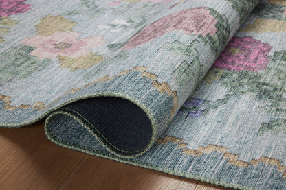 Rifle Paper Co. x Loloi Rosa  Sky  Traditional