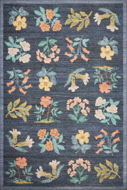 Rifle Paper Co. x Loloi Rosa  Navy  Traditional