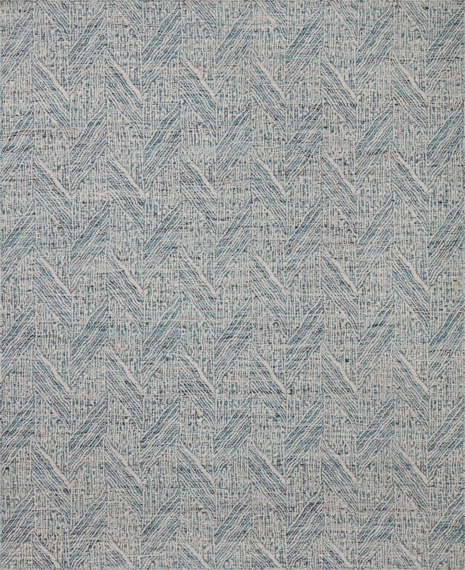 Loloi Raven  Blue Ivory Traditional