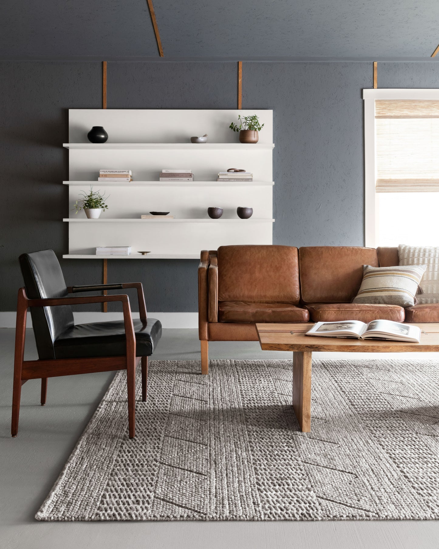 Magnolia Home by Joanna Gaines x Loloi Rowan  Ash  Traditional