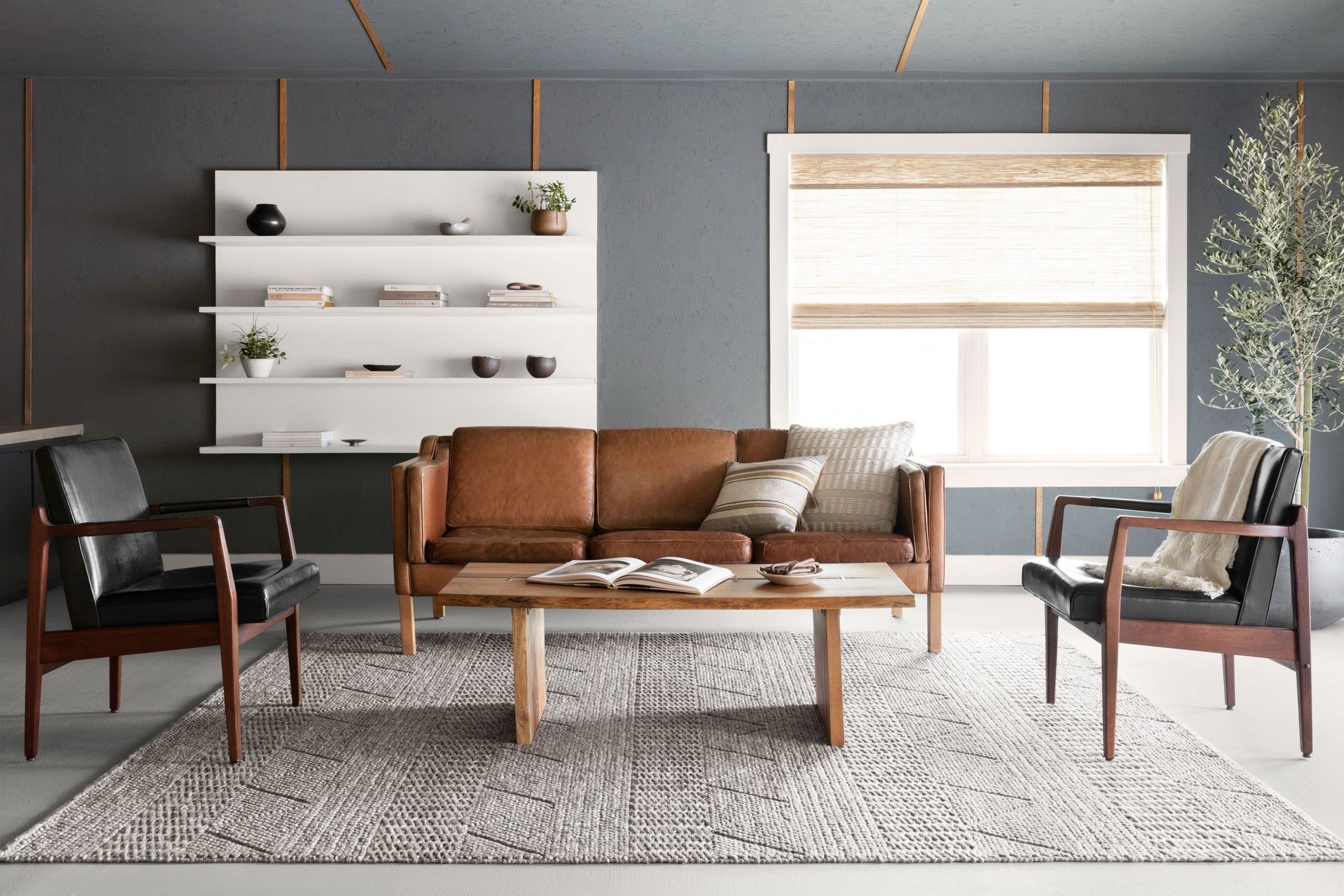 Magnolia Home by Joanna Gaines x Loloi Rowan  Ash  Traditional