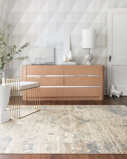 Loloi Revere  Ivory Blue Traditional