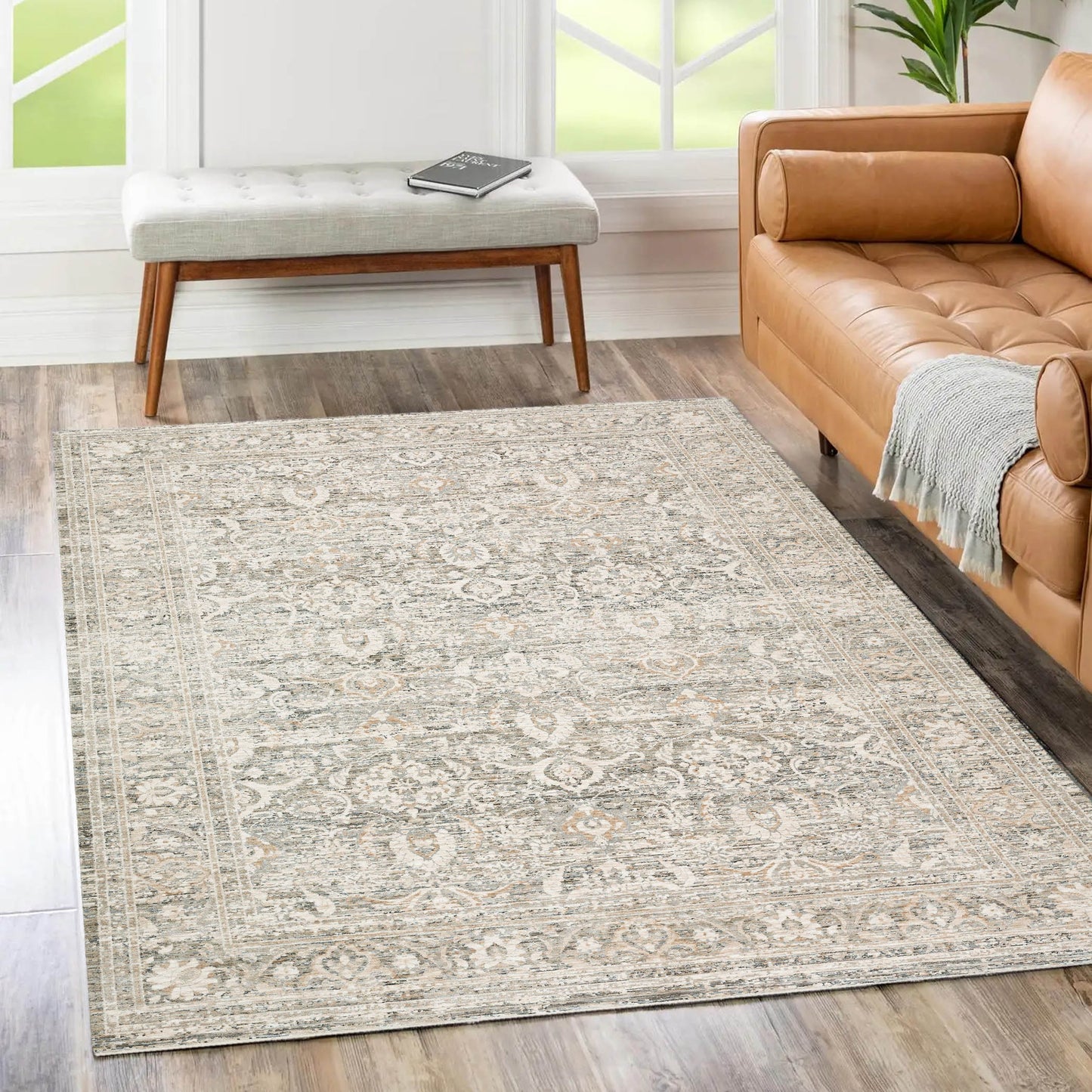 Dalyn Rugs Regal RG1 Putty  Traditional Power Woven Rug