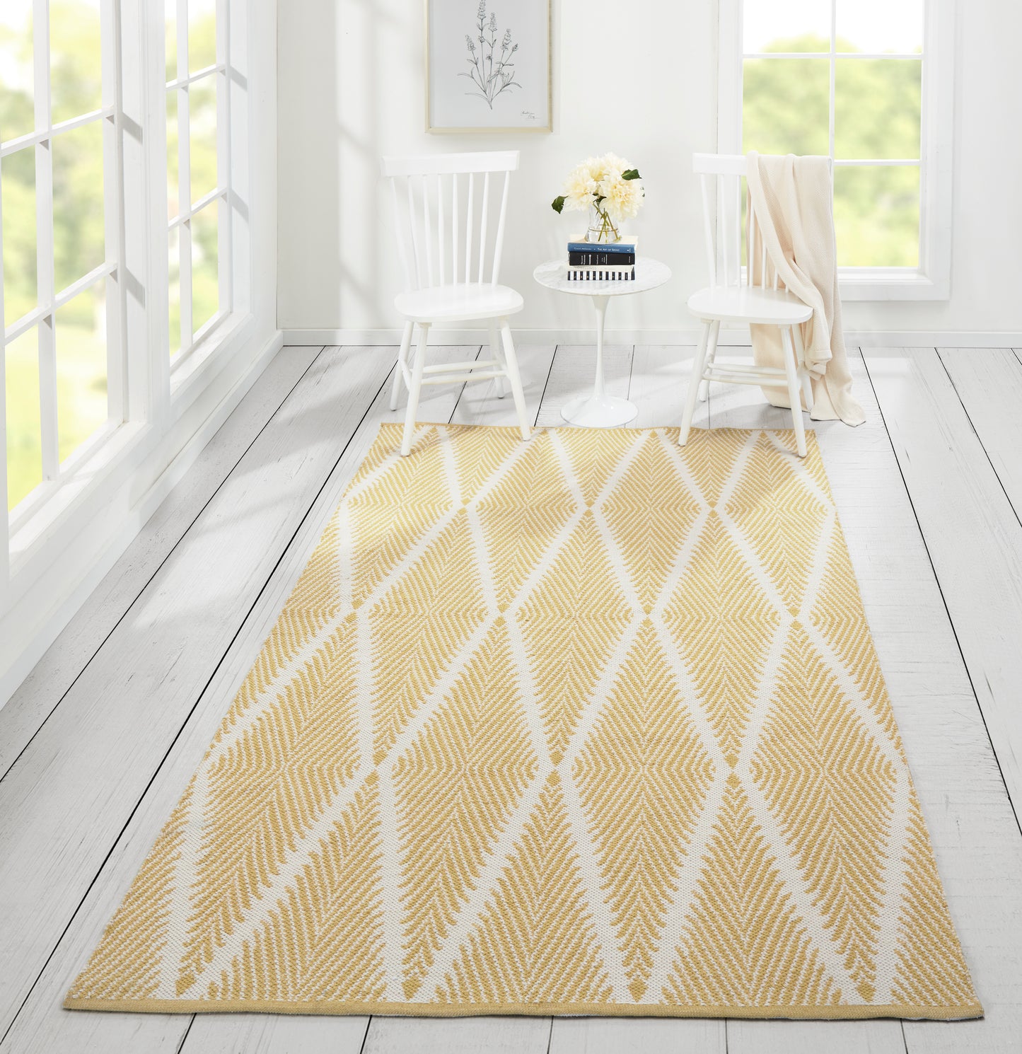 Erin Gates River  Citron  Contemporary