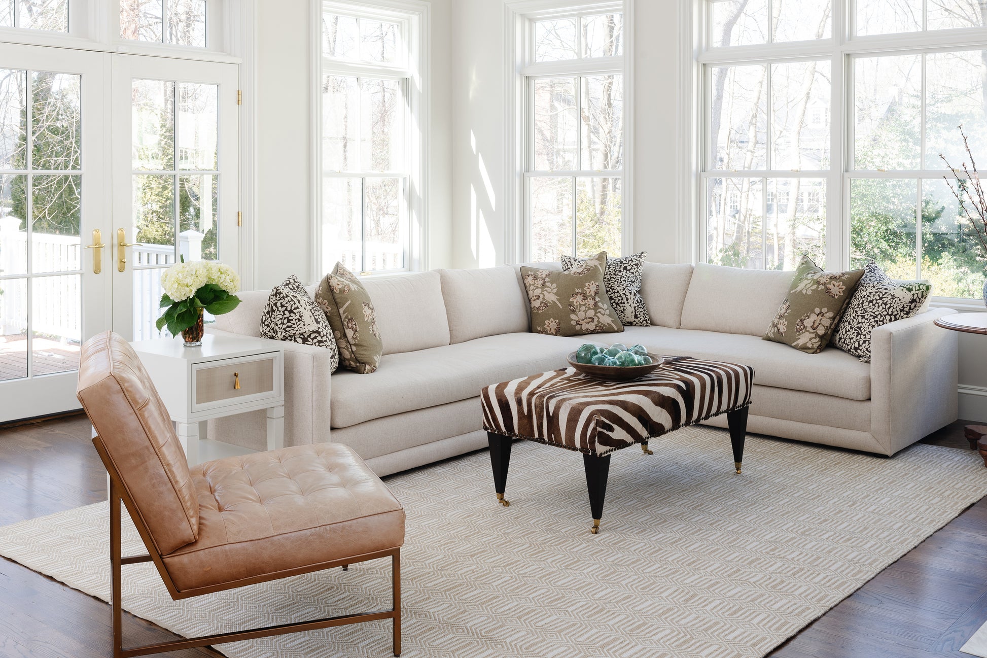 Erin Gates River  Beige  Contemporary