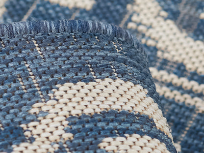 Momeni Riviera  Blue  Transitional