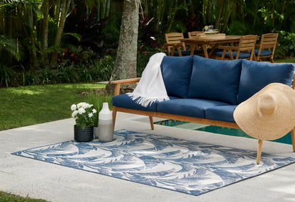 Momeni Riviera  Blue  Transitional