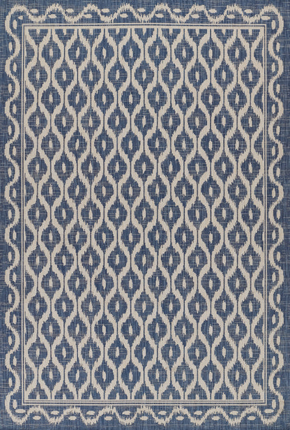 Momeni Riviera  Blue  Contemporary