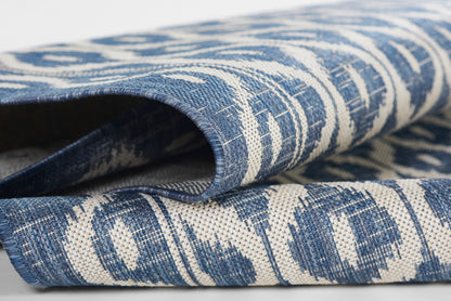 Momeni Riviera  Blue  Contemporary
