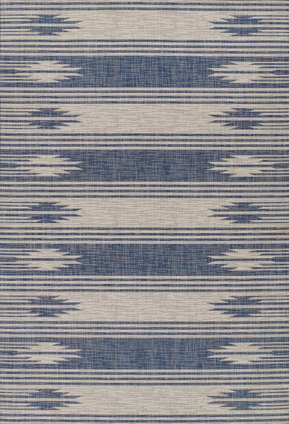 Momeni Riviera  Blue  Transitional