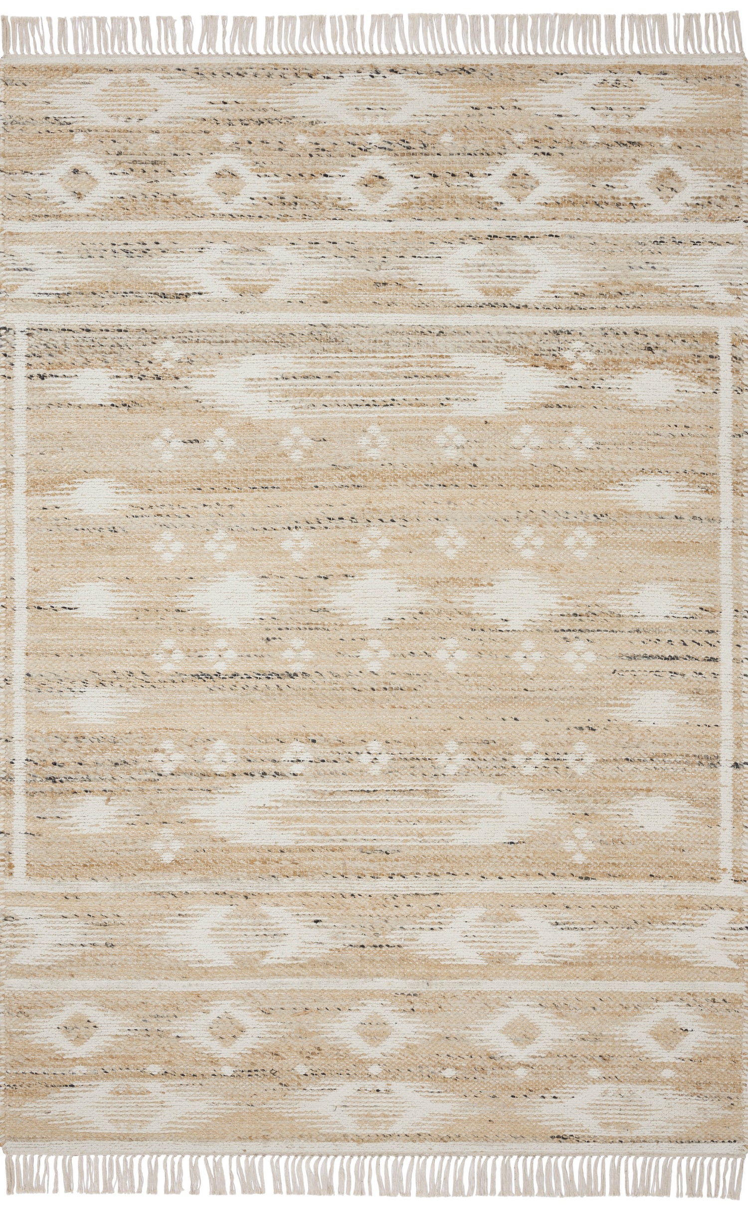 Angela Rose x Loloi Rivers  Natural Ivory Traditional