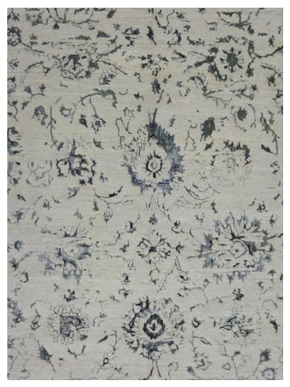 Artisan Venus1 Ivory Transitional Knotted Rug - Rugs - Artisan - Atlanta Designer Rugs