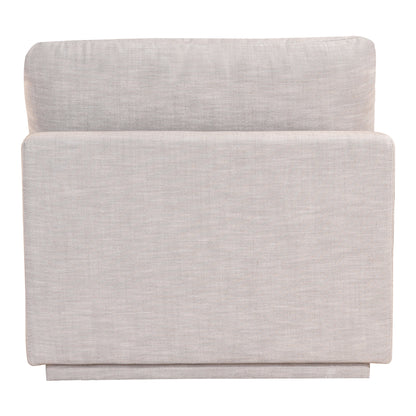 Moes Home Slipper Chairs Justin Grey Scandinavian Furniture