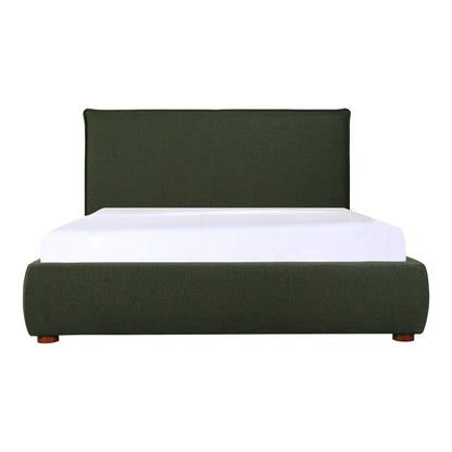 Moes Home Beds Luzon Green Scandinavian Furniture