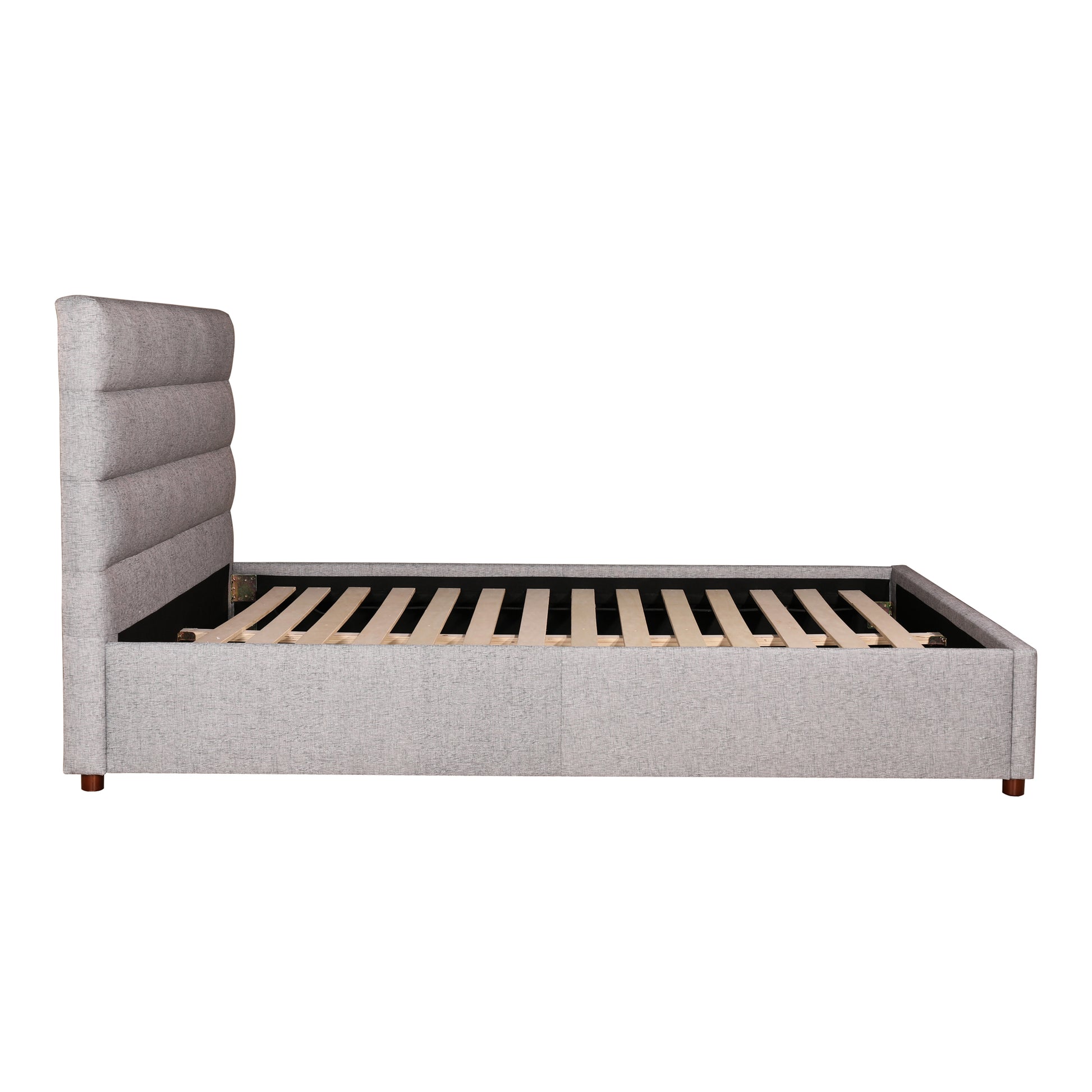 Moes Home Beds Takio Grey Contemporary Furniture
