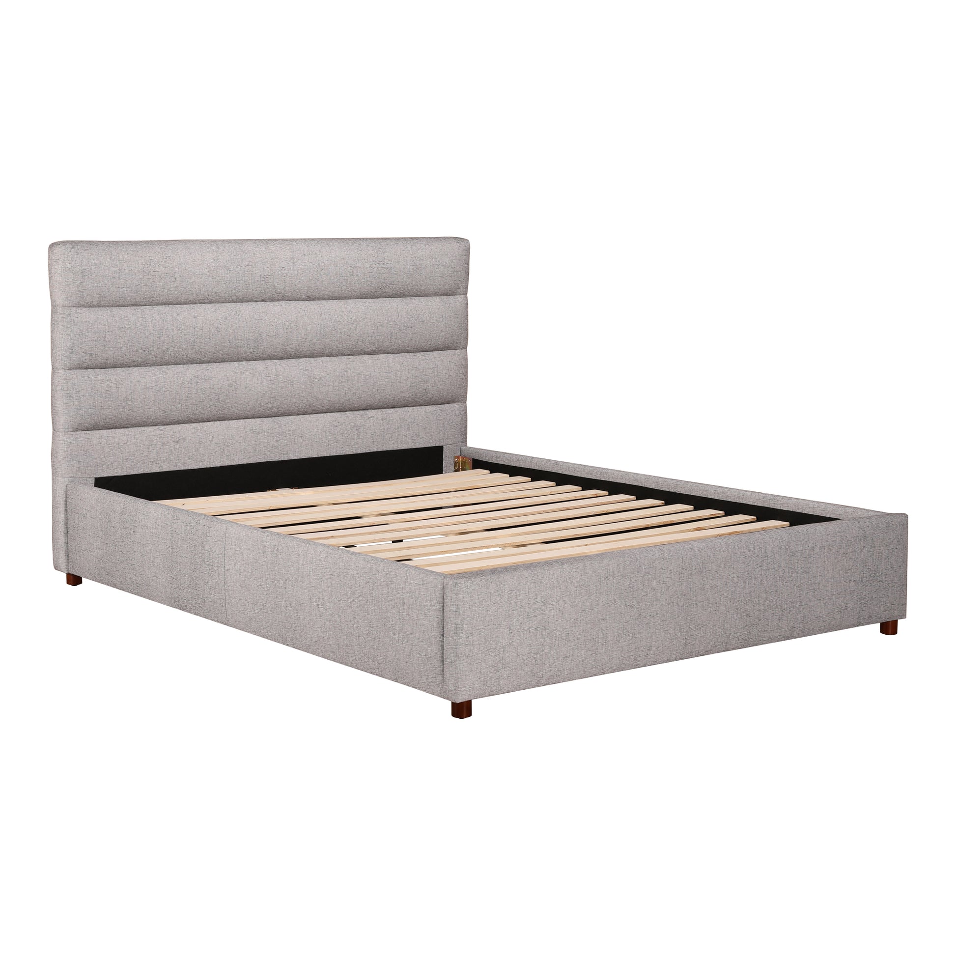 Moes Home Beds Takio Grey Contemporary Furniture