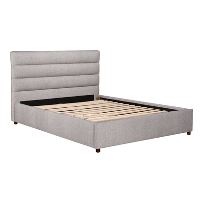 Moes Home Beds Takio Grey Contemporary Furniture