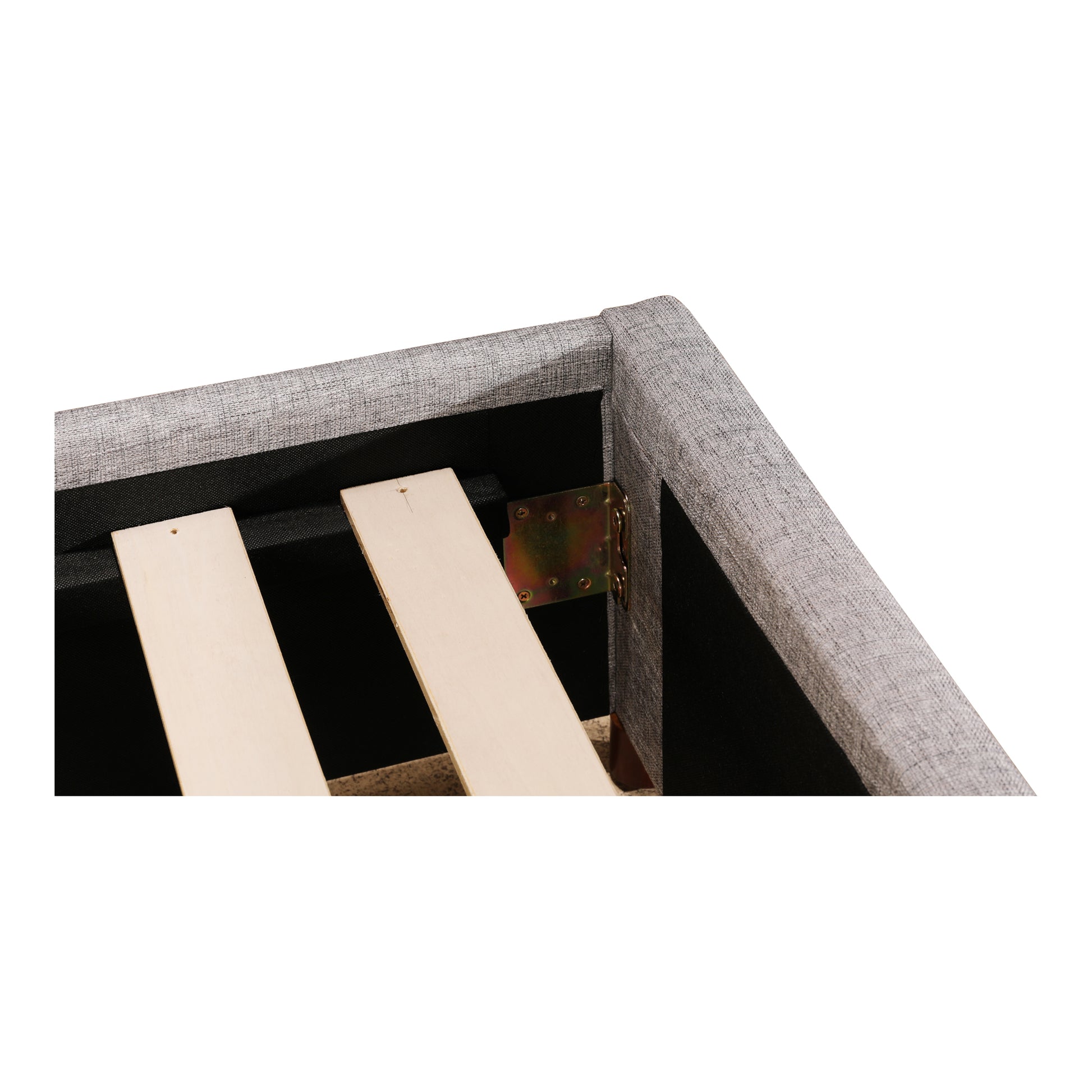 Moes Home Beds Takio Grey Contemporary Furniture