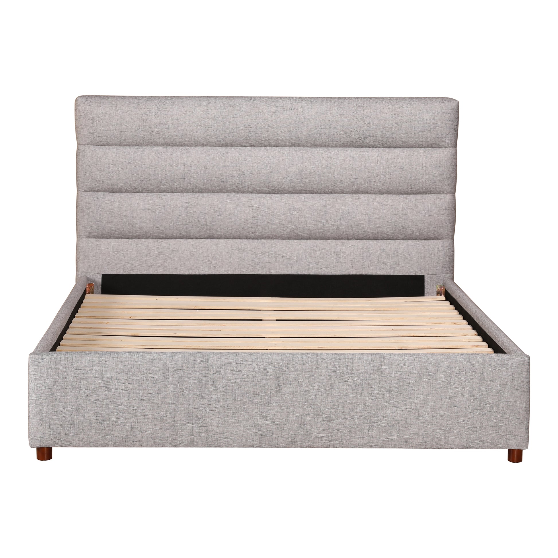 Moes Home Beds Takio Grey Contemporary Furniture