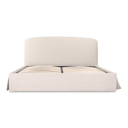 Moes Home Beds JOAN White Contemporary Furniture