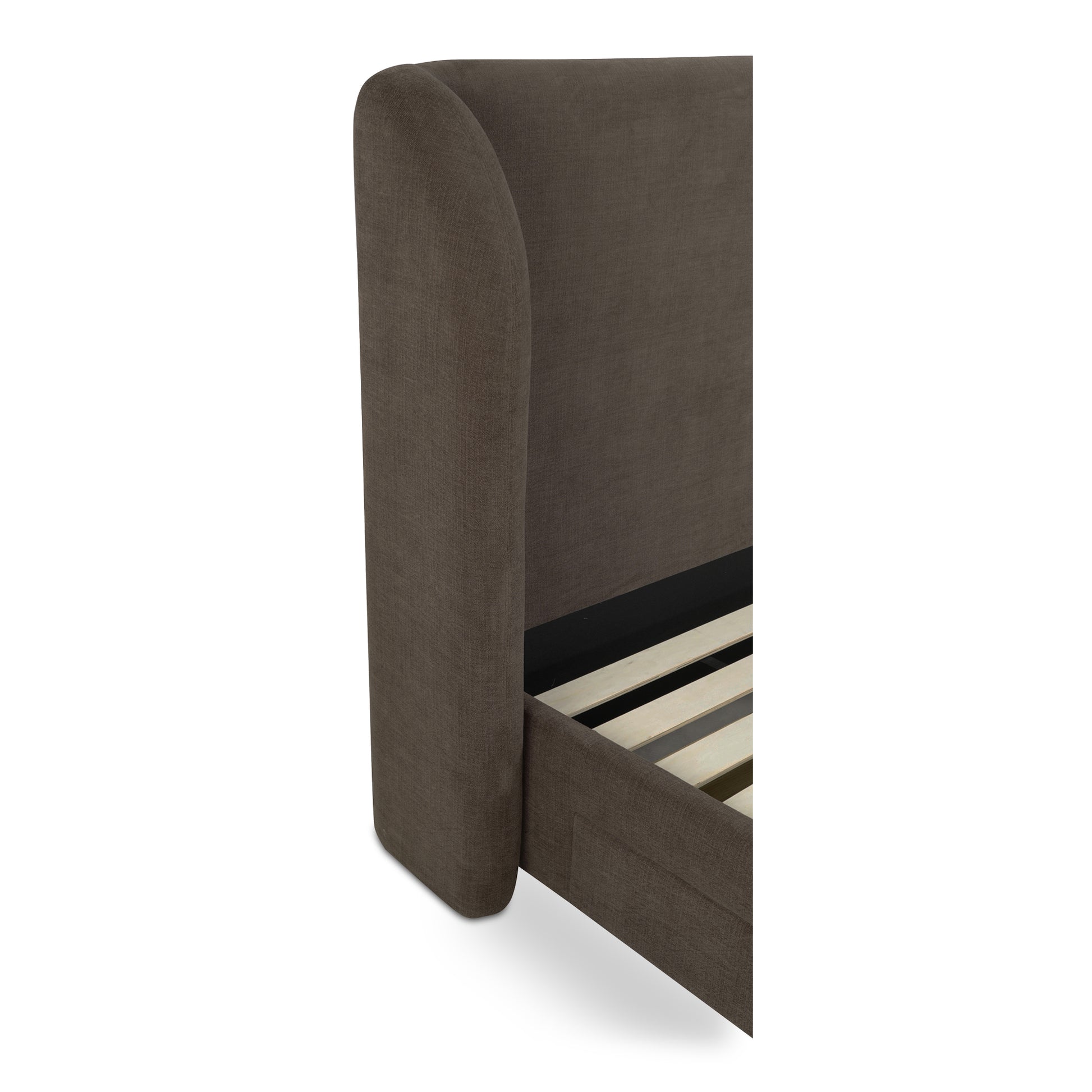 Moes Home Beds Sophia Brown Contemporary Furniture