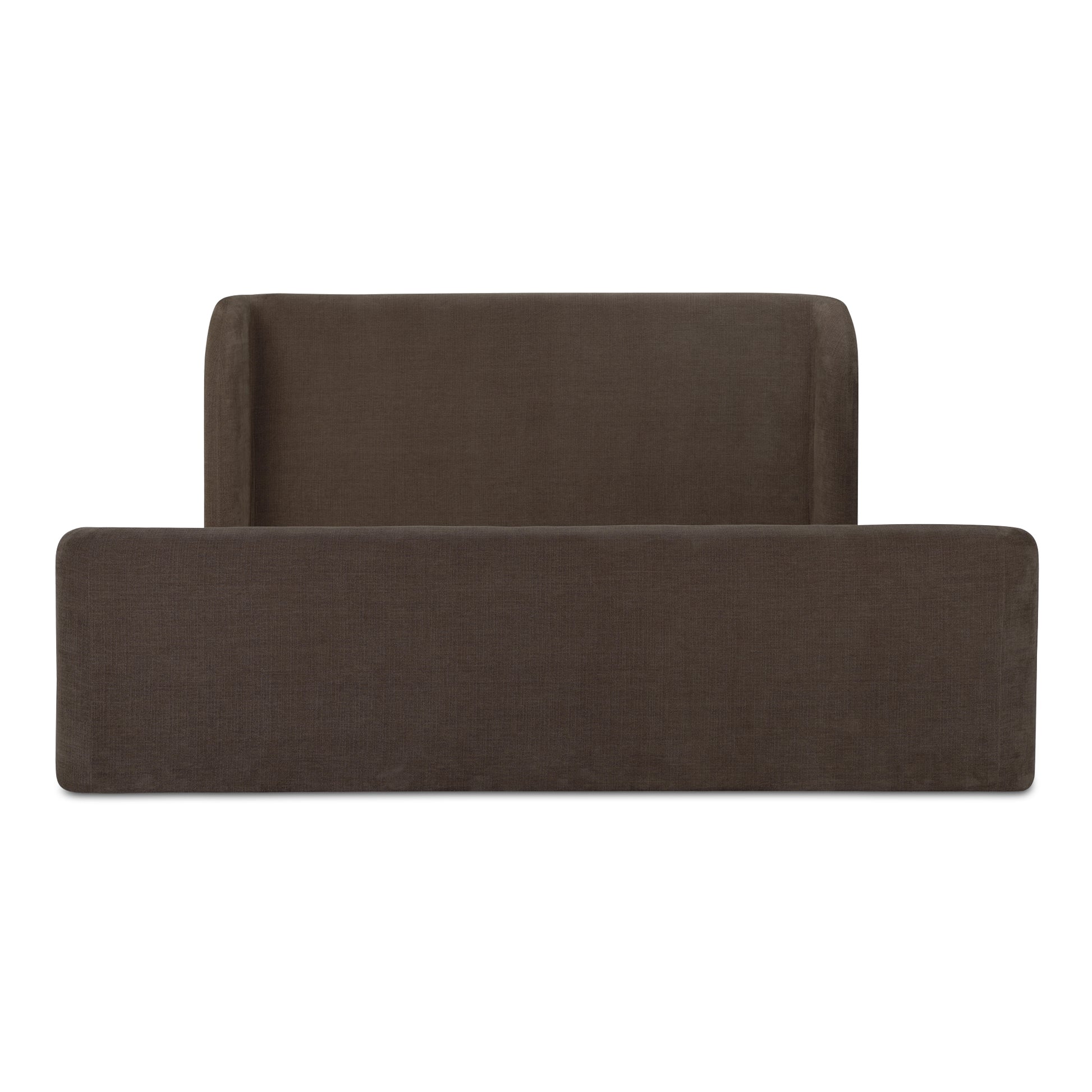 Moes Home Beds Sophia Brown Contemporary Furniture