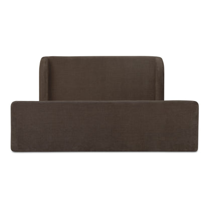 Moes Home Beds Sophia Brown Contemporary Furniture
